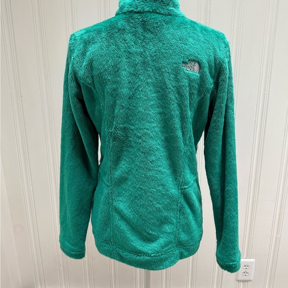 The North Face Green Teddy Jacket Plush Fleece - Picture 3 of 4